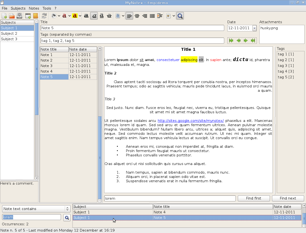 Screenshot of MyNotex 1.2.0 - en.png