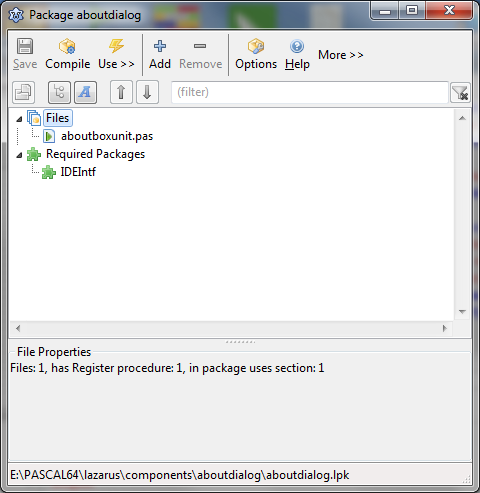 Screenshot aboutdialog Packagedialog.png